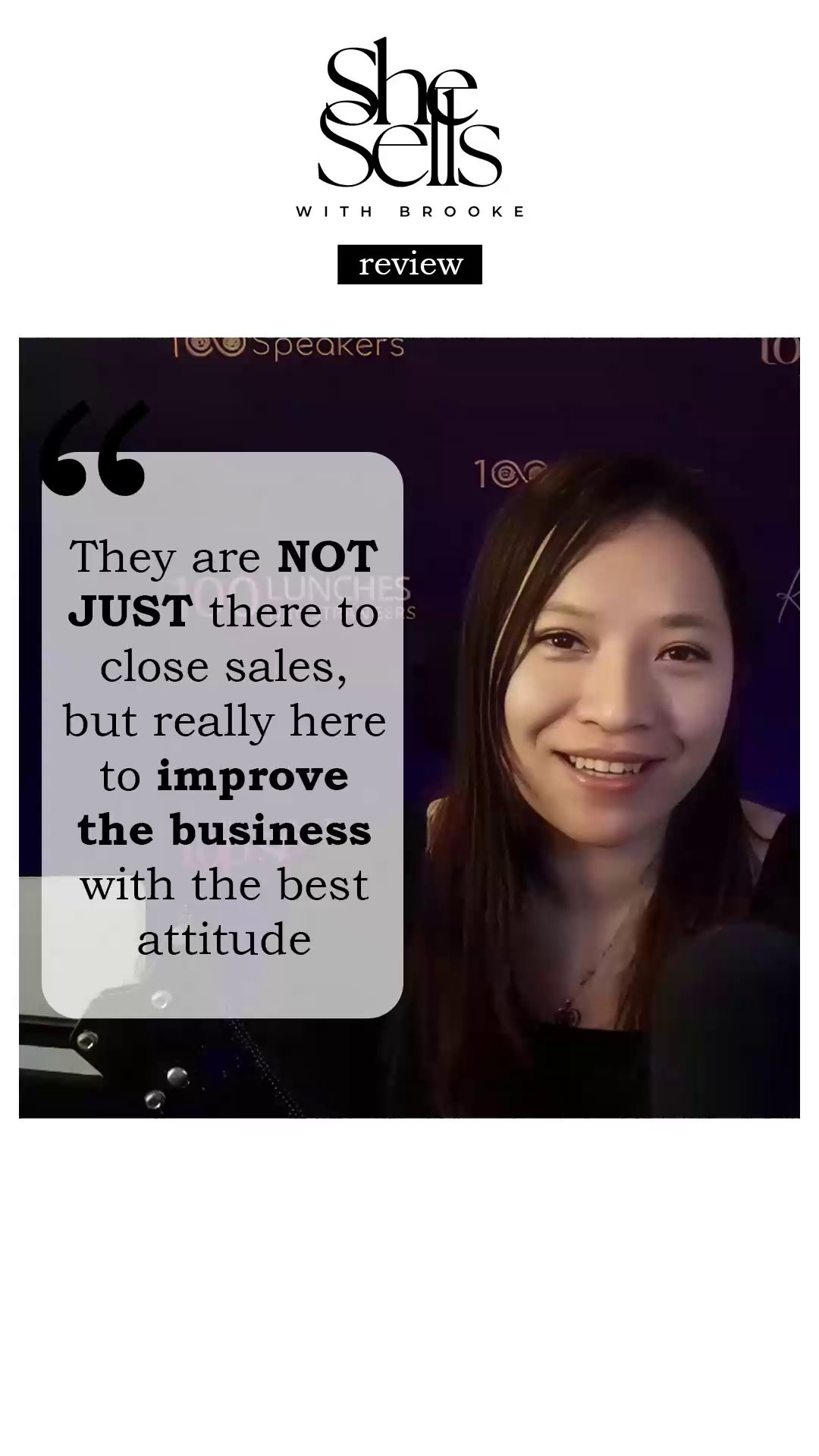 A Heartfelt Testimonial for She Sells Team 🌟